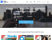 Tablet Screenshot of investmentnetwork.sg
