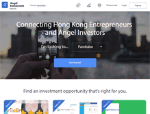 Tablet Screenshot of investmentnetwork.hk